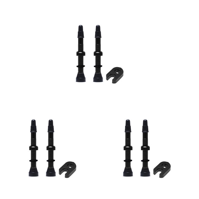Soidarity 1 par de válvula Presta de bicicleta de 48/60/78mm para neumáticos sin cámara de bicicleta de carretera, núcleo de latón, vástago Type7 NO7