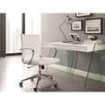 thumbnail image 6 of Casabianca Modern Archie Engineered Wood Office Desk in White, 6 of 10