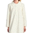 thumbnail image 5 of Casual Nights Women's Flannel Floral Long Sleeve Nightgown, 5 of 5
