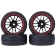 thumbnail image 1 of Motores de Vehículos Juguete 4 Uds. Neumáticos de goma para coche RC On Road para coche Universal 1/10 Redcat Traxxas Tmvgtek Nuevos Originales, 1 of 3