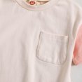 thumbnail image 5 of Zwiiyzr Baby Boys Girls Clothes Toddler Kids Cute Splicing Print Romper Fashion Short Sleeve Casual Jumpsuit with Pocket Pink, 5 of 9