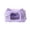 Purple, variant on Gytml Plush Pencil Case Large Capacity Transparent Window Zipper Pencil Pouch Cute Cat Ear Shape Stationery Storage Bag For Office Travel Use(Light Green-8.66")