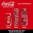 thumbnail image 4 of Coca-Cola Soda Pop Mini Cans, 7.5 fl oz, 6 Pack, 4 of 19