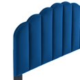 thumbnail image 2 of Veronique Full/Queen Performance Velvet Headboard - Navy, 2 of 4