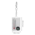 thumbnail image 2 of Mobutofu 2Pcs Compact And Durable Compass With Thermometer For Hiking Survival, 2 of 5