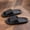 Black-1, variant on Njoeus Slippers Couple Slippers Open Toe Universal Slippers House Indoor Bathroom Slippers Cute Stroke Slippers