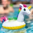 thumbnail image 4 of Open Box Intex 16 x 8 Inch Vinyl Floating Unicorn Drink Floaties (3 Pk), 4 of 4