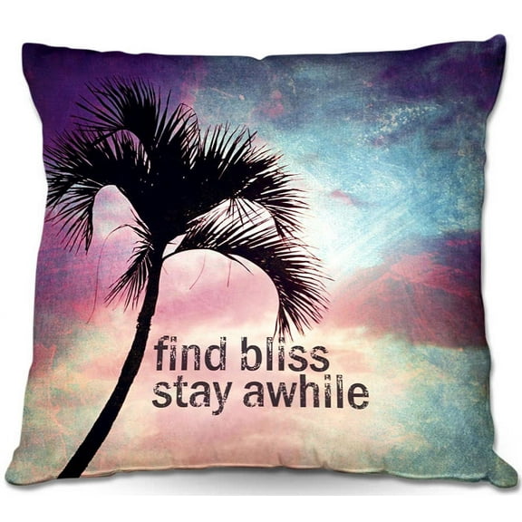DiaNoche Designs Throw Pillows from Artist Sylvia Cook - Find Bliss I