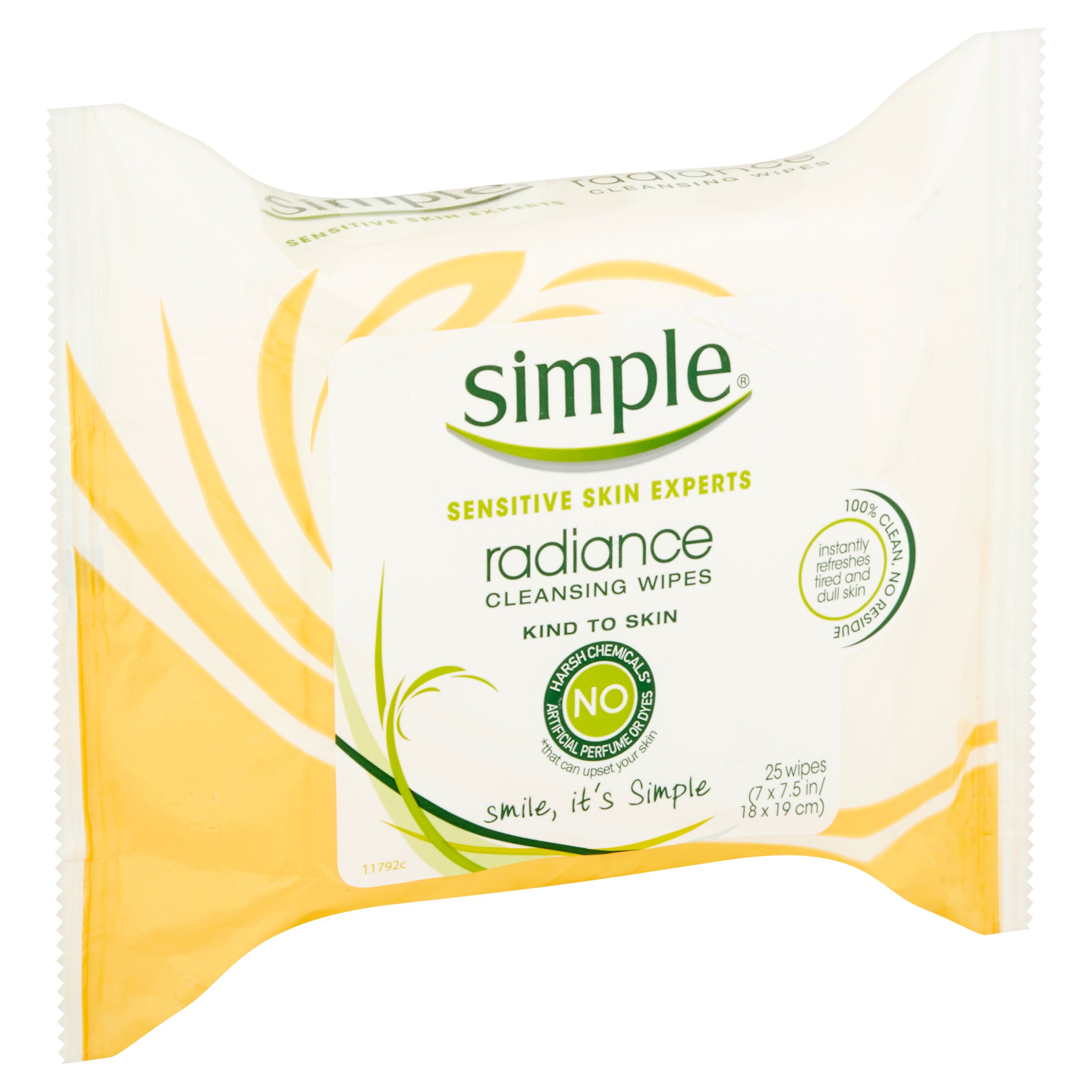 Simple Kind to Skin Facial Wipes Radiance 25 ct - image 3 of 6