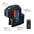 thumbnail image 2 of Láser de alineación Bosch GPL100-30G Green-Beam con autonivelación, 2 of 9