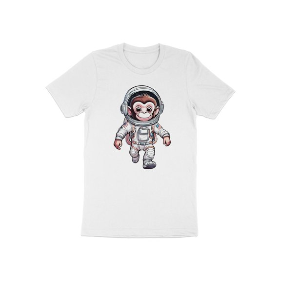 Funny Astronaut Monkey Cosmonaut Space Galaxy Lover Gift T-Shirt Astronaut Monkey Space Birthday Holiday Presents Tshirt