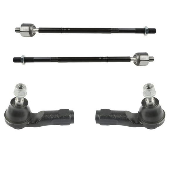 Front Left & Right Inner & Outer Tie Rods For Volkswagen Atlas 2018-2022