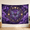 D, variant on XaaKee Tapestry Wall Hanging, Mystical Alchemy Moth Art, High-Quality Polyester Room Tapestry, 60x40Inch