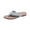 Light Blue, variant on Womens Flip Flops Comfortable Outdoor Fasciitis Orthopedic Thong Walking Sandals Lightweight Non-Slip Summer Beach Slippers