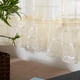thumbnail image 4 of Cortinas Cortas Macarena para Ventana Amarillo 100% poliéster 39.37 × 79.74 pulgadas, 4 of 8