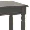 thumbnail image 5 of DecMode Black Traditional Wood Console Table, 31"W x 32"H, 5 of 12