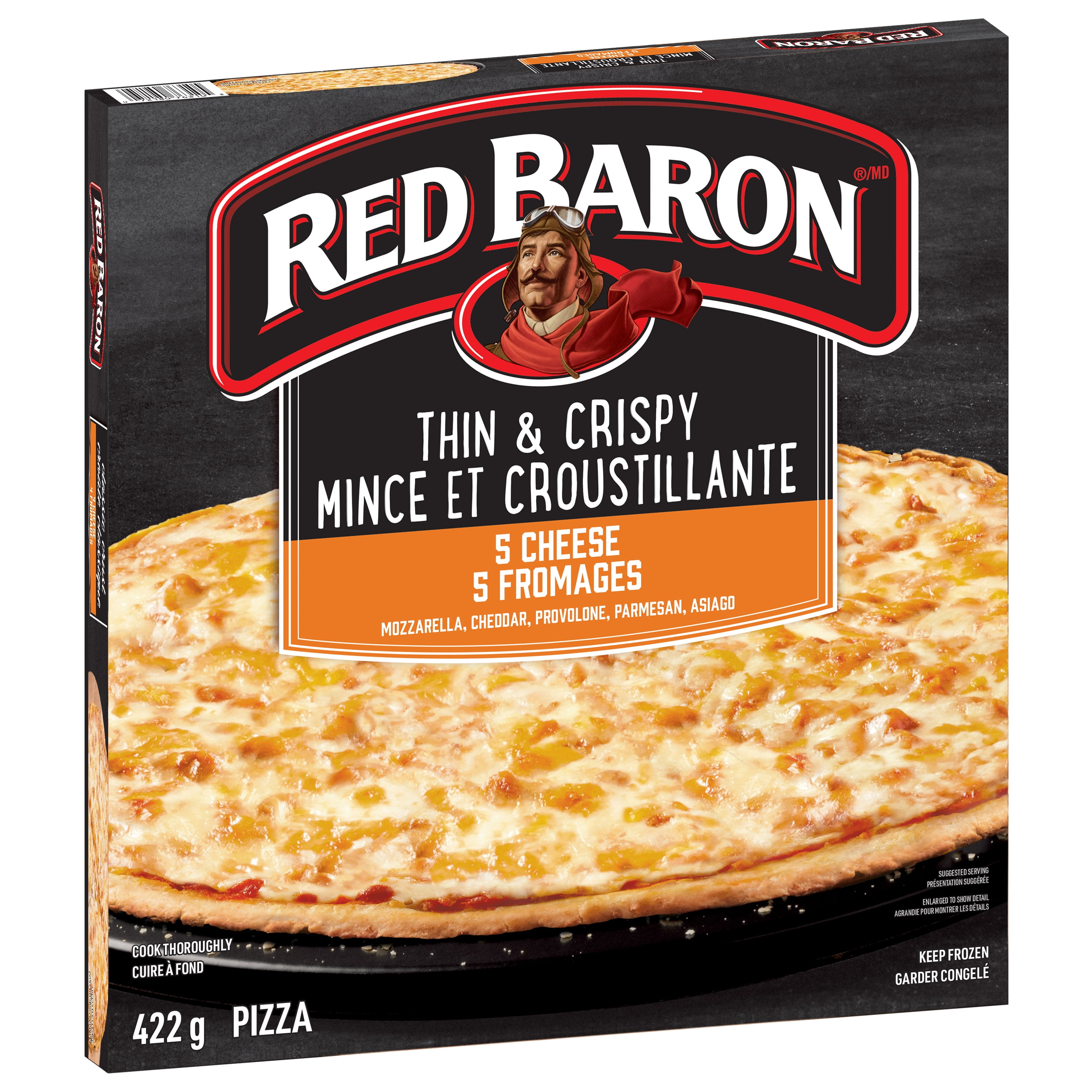Red Baron Thin Crust 5 Cheese, Red Baron Thin Crust 5 Cheese