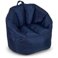 thumbnail image 3 of Big Joe Milano Bean Bag Chair, Navy Smartmax, Durable Polyester, 2.5 feet, 3 of 9
