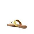 thumbnail image 3 of Nicole Miller women's fashion thong sandal – Statement Gold Accents, Modern Style for Effortless Chic, 3 of 5