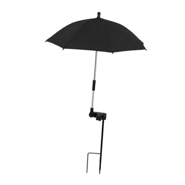Sombrilla para plantas, tela de sombra, bloqueador solar resistente, inserto de suelo ligero, resistente a la lluvia Negro