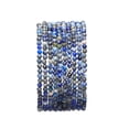 thumbnail image 1 of Nvzi 2 piezas de cuentas cortadas de color azul oscuro de 2 a 2,5 mm, hechas a mano, para pulseras, collares, accesorios, decoración de cuentas sueltas, 1 of 5