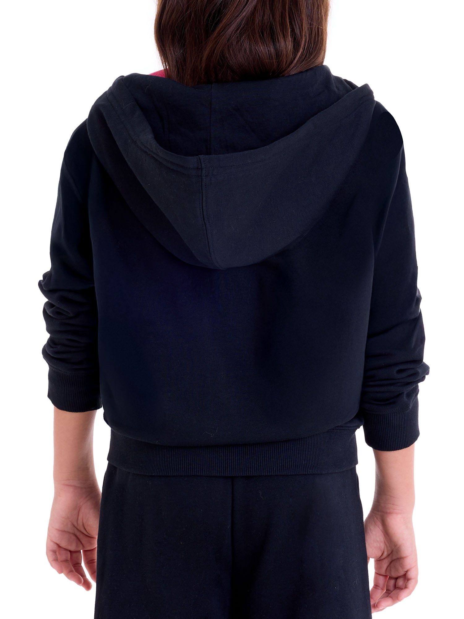 U.S. Polo Assn. Girls Fleece Zip-Up Hoodie, Sizes 4-18