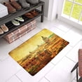 thumbnail image 3 of MKHERT Vintage European Cityscape View of Old Town in Rome Italy Doormat Rug Home Decor Floor Mat Bath Mat 23.6x15.7 inch, 3 of 3