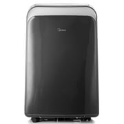 Midea 8,000 BTU Portable Air Conditioner, 3-In-1 Dehumidifier, Fan, Cool, Comfortsense Remote, Wi-Fi and Alexa, Gray