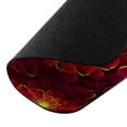 thumbnail image 3 of WIRESTER 8.66x7.08 in Rectangle Mouse Pad with Non-Slip Rubber Base for Computers, Laptop, Office & Home - Abstract Red Flowers, 3 of 5