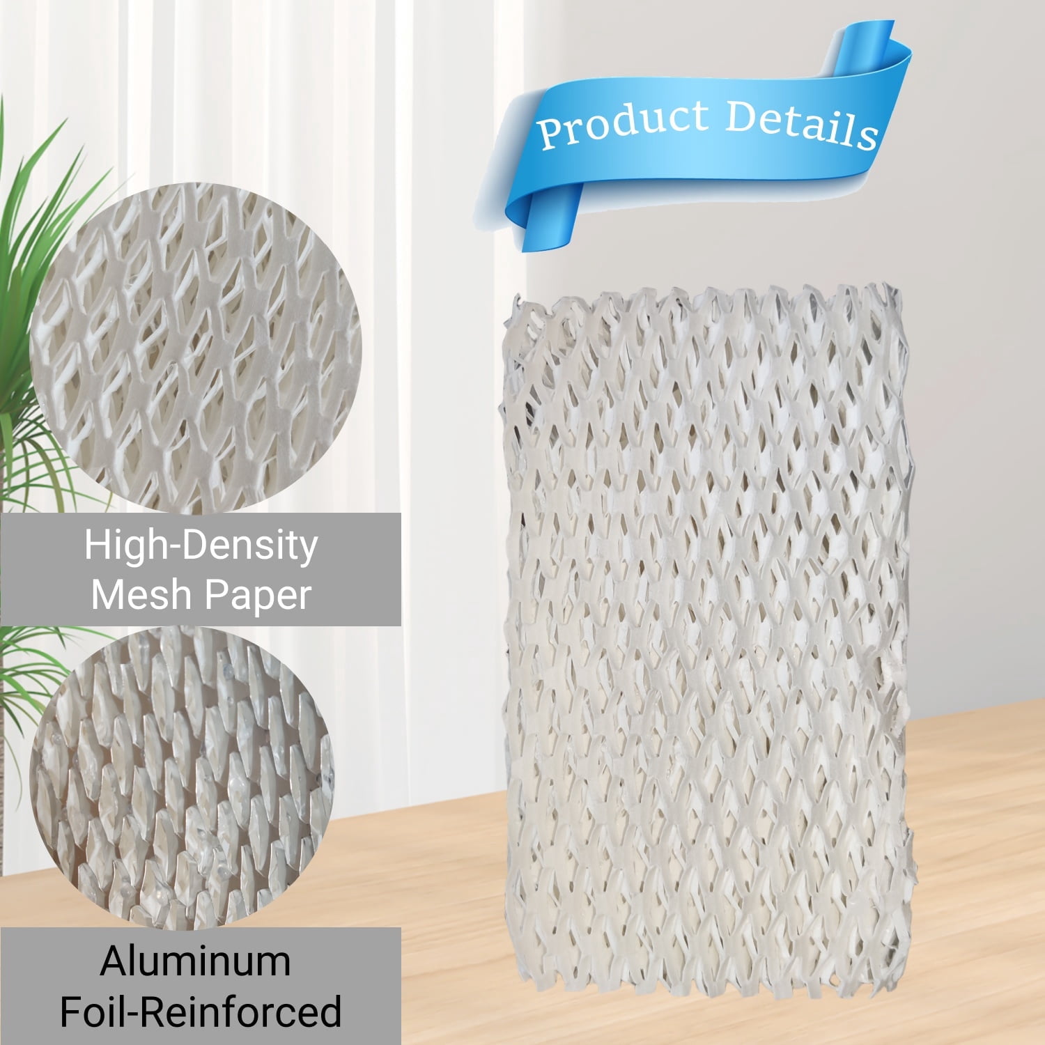 Humidifier Wick Filter for ProCare PCCM-832N Cool Mist Humidifier, PCWF813 AC813 PCWF813-24 Replacement