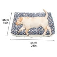 thumbnail image 2 of SEAYI 16"x24" Cat Beds for Indoor Cats, Cute Pattern Pet Beds for Small Dogs & Cats, Washable-Rectangle Pet Autumn Winter Warming Beds for Puppy and Kitten with Soft Fluffy Warm and Cozy Complexion, 2 of 8