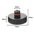 thumbnail image 4 of PIT66 Car Rubber Jack Pad Adapter Repair Tool Frame Protector Lifting Support Pad Fit For Tesla Model 3,Y, S, 4Pack, 4 of 9