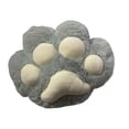 thumbnail image 4 of Cojín con forma de pata de gato, manta y almohada. Juego de almohadas versátil, ideal como regalo de cumpleaños o para el sofá. Gris azul, 4 of 8