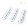 thumbnail image 2 of Graflsoa Surfboard Fin Box Set with Tri Fins, Screws, and Key - Durable Nylon Construction, White or Black Options, 2 of 6