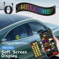 thumbnail image 4 of Luz para ventana de coche, ridroide, ventana LED, ojos, pantalla suave, 4 of 8