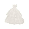 thumbnail image 3 of Vestido de novia de muñeca, ropa de vestido de princesa, ropa de fiesta, ropa de muñeca para muñeca de 12 pulgadas, 3 of 9