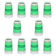 thumbnail image 1 of Colaxi 10 Pcs Embouts de Fer de Golf Adaptateur de Pointe Conique Taille.370 Pcs de Réparation de Club de Golf pour Pointe Conique Coin de Fer pour Golfeur Hommes Femmes B, 1 of 8