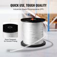 thumbnail image 4 of VEVOR Polyester Pull Tape, 1/2" x 3153' Mule Tape Flat Rope, 1250 lbf Tensile Capacity, Printed Webbing Cable Pulling Tape for Packaging, 4 of 9