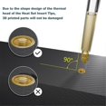 thumbnail image 4 of Insert Soldering Iron Tip Head Embedded Thread Insertion Kit EU PLUG, 4 of 5