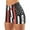 Red, variant on QENGING Clearance Women's Short High Waist American Flag Printed Cross Sport Yoga Short Pants Deals