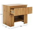 thumbnail image 3 of Safavieh Conall Traditional Pb and Mdf Night Stands, Oak, 3 of 6