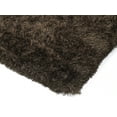 thumbnail image 2 of Dalyn Impact Area Rug IA100 Ia100 Chocolate Chocolate Shag Plush Floor Decor Abstract Carpet, 2 of 3