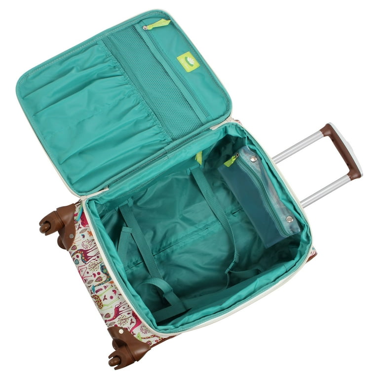 Lily Bloom Giraffe Park 3-Piece Luggage Set