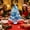 A, variant on HOARBOEG Tabletop Christmas Tree with Lights and Decorations, 17 Inch Blue Artificial Christmas Tree for Desktop Table Window Walkway Indoor Home Party Xmas Decor