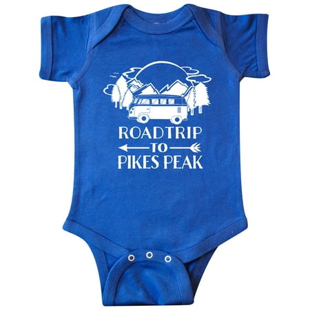 

Inktastic Road Trip To Pikes Peak Gift Baby Boy or Baby Girl Bodysuit