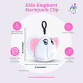 thumbnail image 6 of Elephant Backpack Clip, 6 of 6