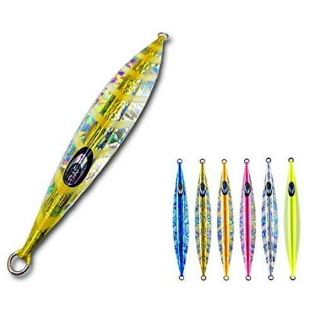 UPC: 0847029089131 | Slow PICTH Jigging – DEEP Collection – JYG PROFISHING (Gold  200G)