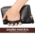thumbnail image 4 of Cartera larga para hombre, cartera de PU para hombre, 4 of 7