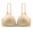 thumbnail image 1 of Breathable No Steel Ring Light Design Push-up Bra Anti-sagging Seamless Breathable Bra, 1 of 5