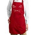 thumbnail image 1 of Full Length Word Art Apron - Whiskers, 1 of 2